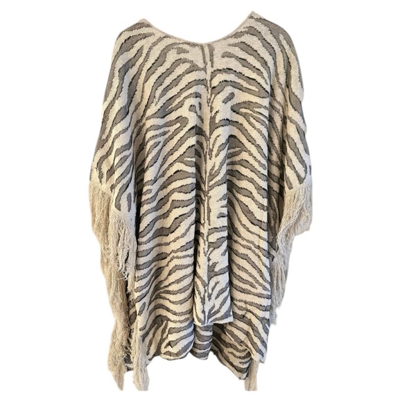 STAUD Cassia Zebra Shawl Top Dress - Picture 9 of 9